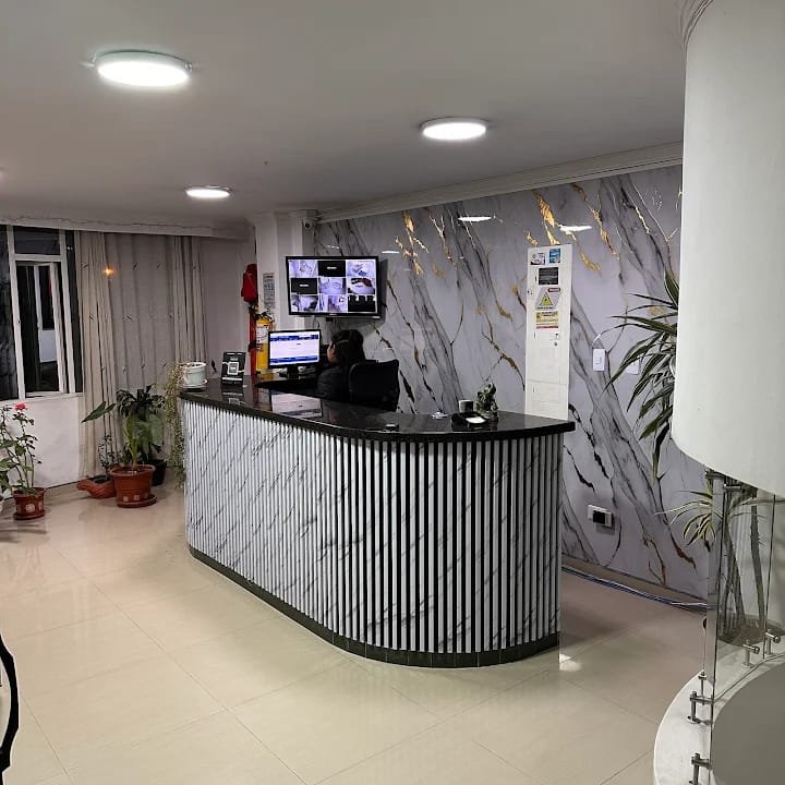 Recepción del hotel